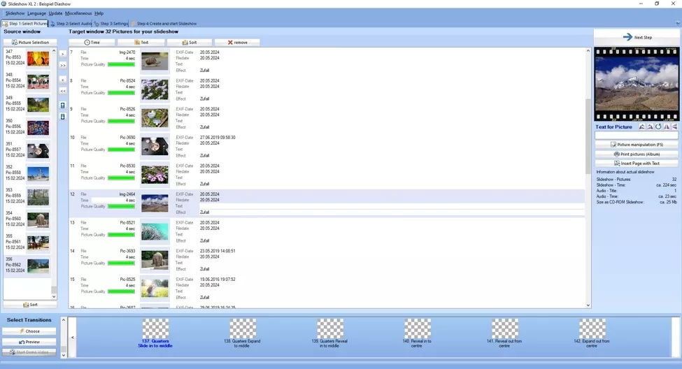Slideshow software